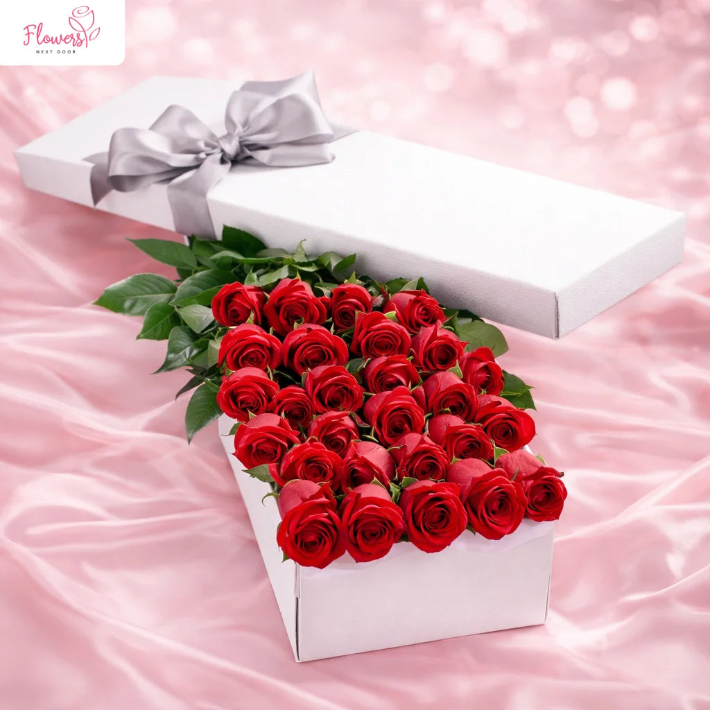 24 rose in box