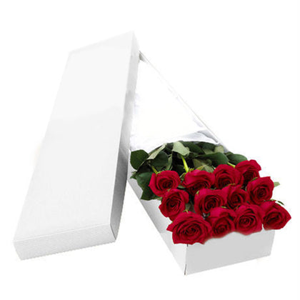 Dozen Red Roses in a Box