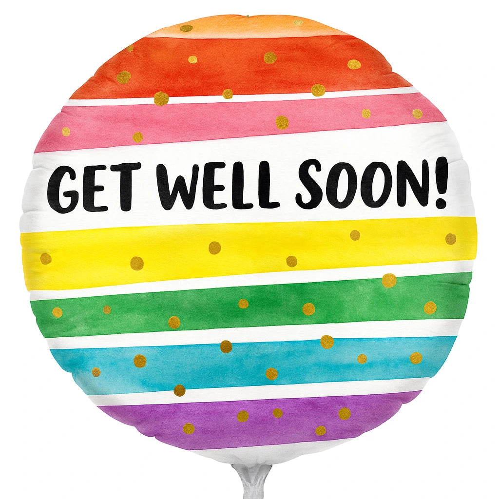 Get Well Soon Air Filled Balloon 9