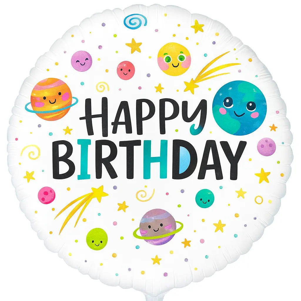 Happy Birthday Air Filled Balloon 9