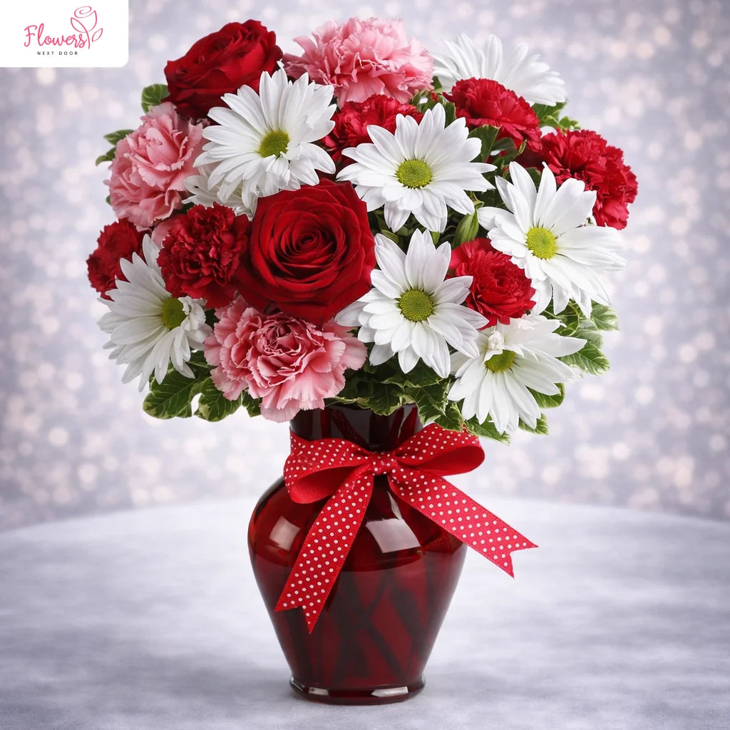 beautiful red roses_in vase