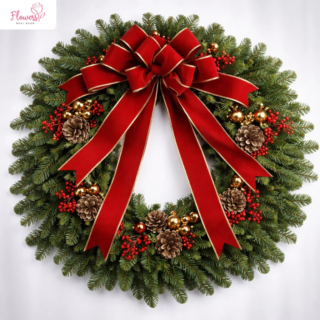 classic holiday wreath