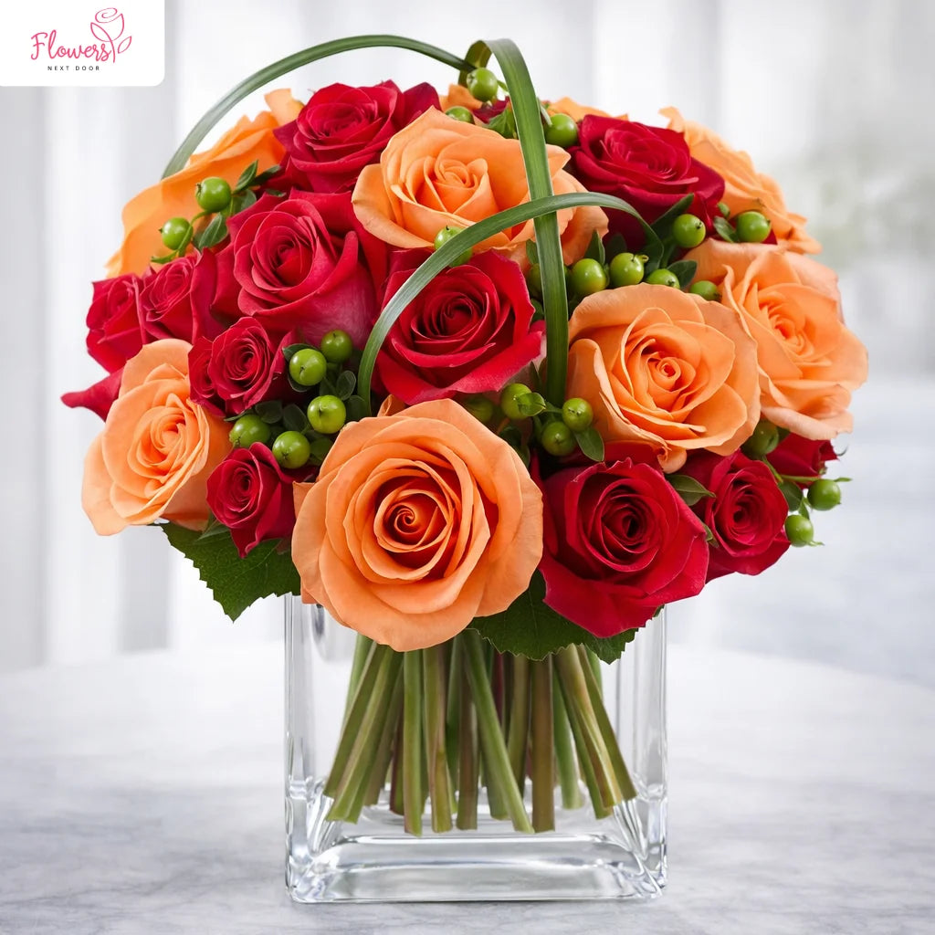 deep emotions rose bouquet