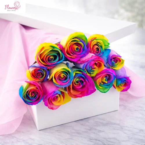 Rainbow Roses