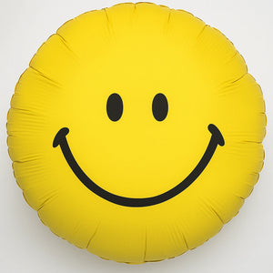 Happy Face Air Filled Balloon 9